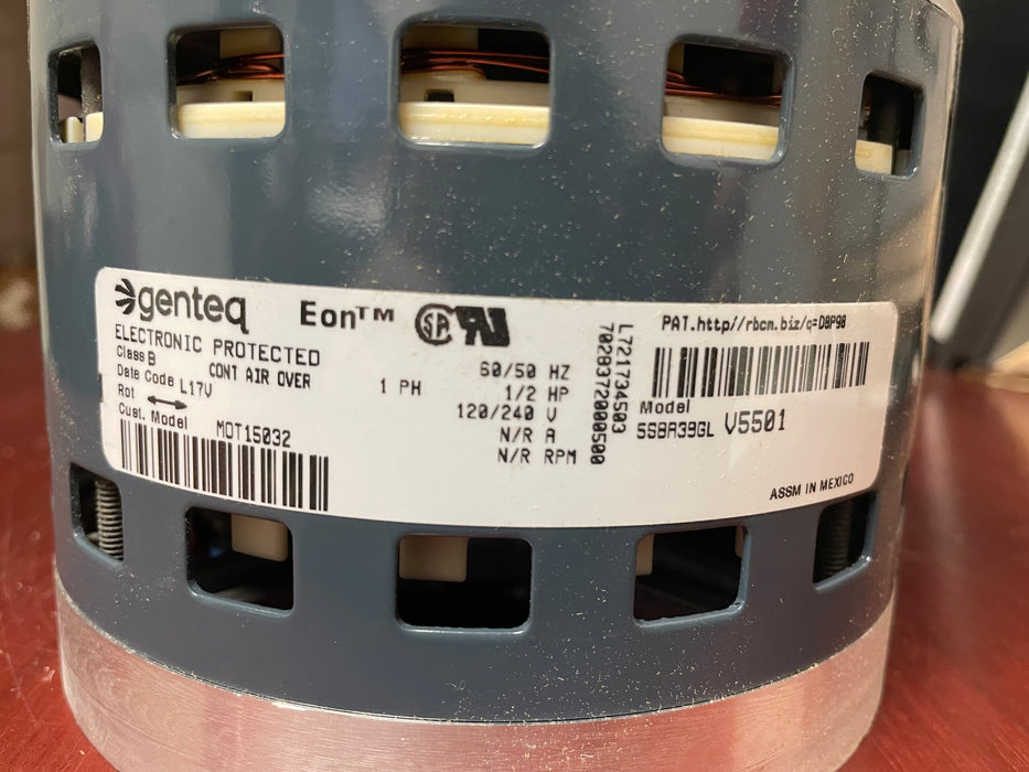 MOT15032 - OEM Trane ECM Furnace Blower Motor 1/2 HP - Motor Only, No Module Attached