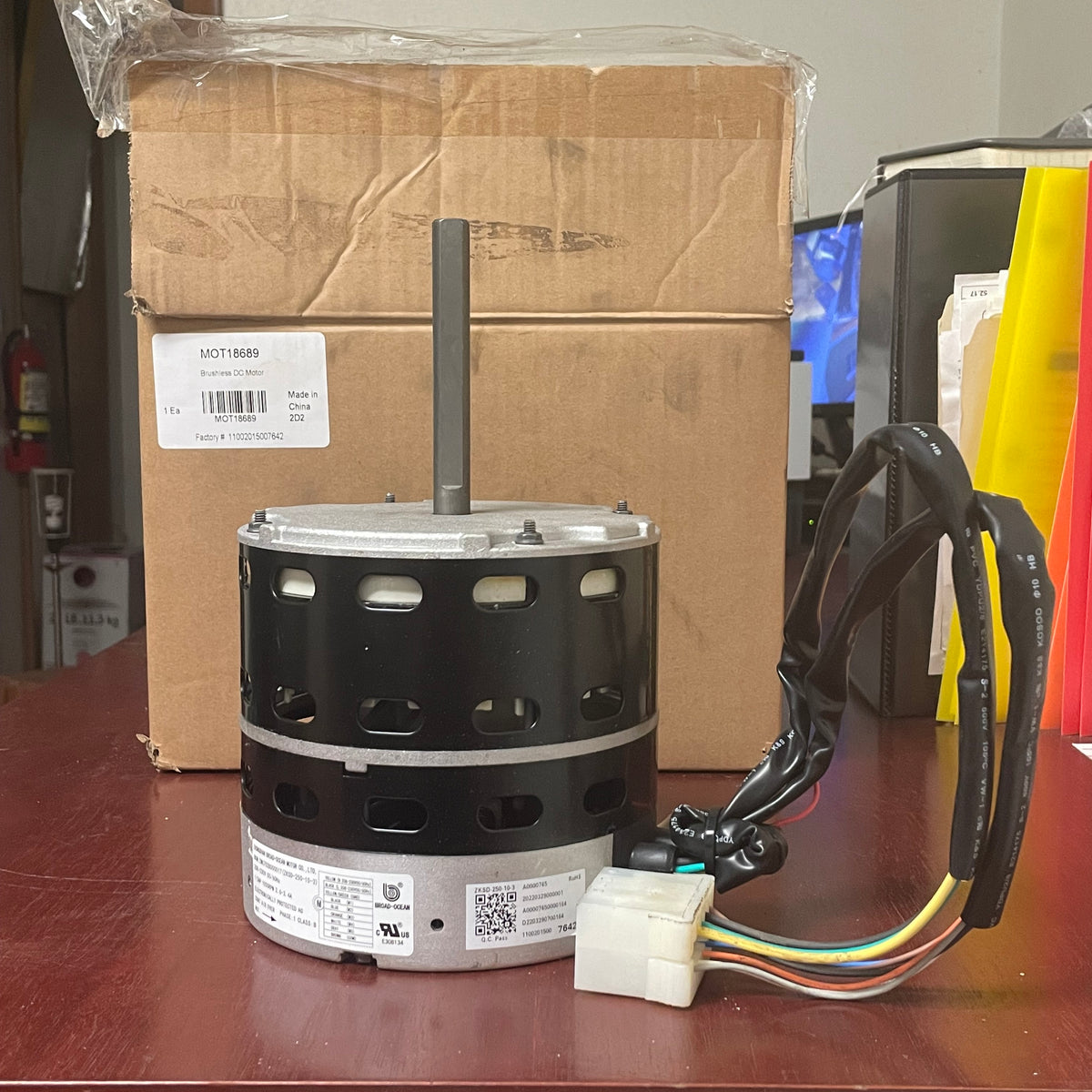 MOT18689 - Brushless Dc Fan Motor For Trane — Eco-Care Refrigerants