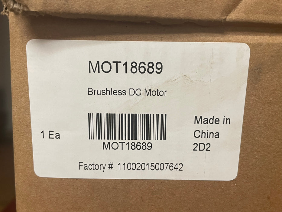 MOT18689 - Brushless Dc Fan Motor For Trane